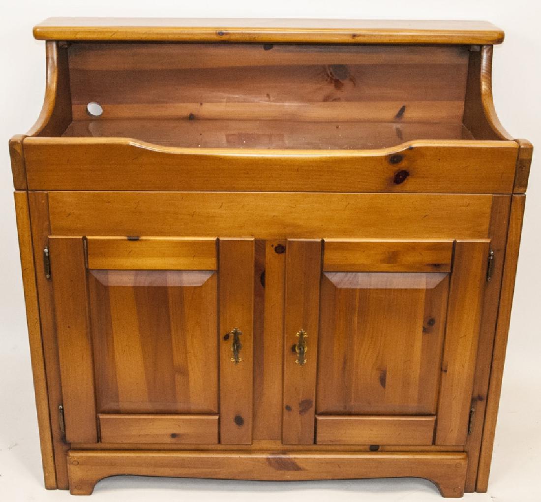 Traditional Style Oak & Copper Lined Bar (1 of 4)