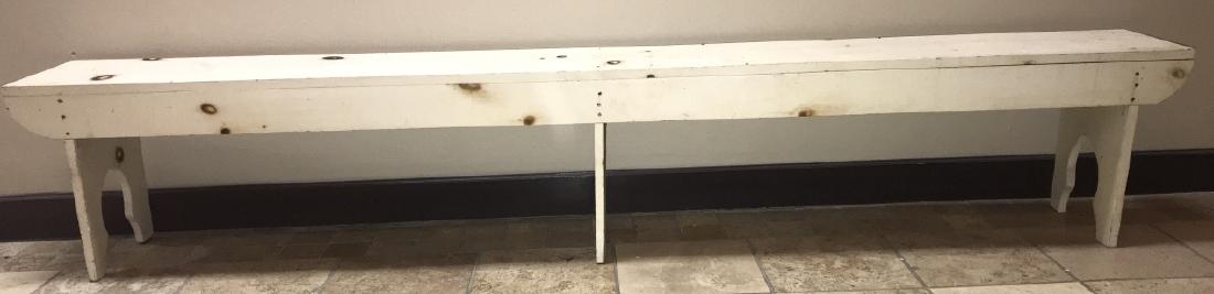 Large Hand Made Gothic Revival Style Piano Bench (1 of 6)