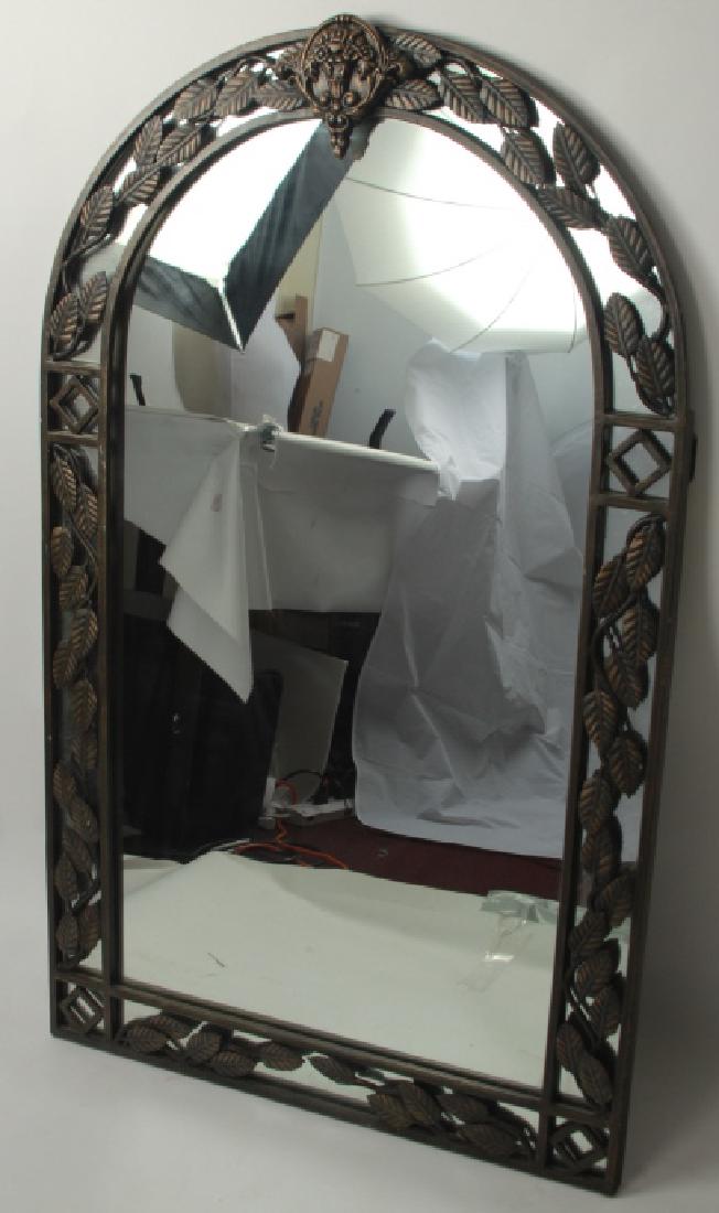 Wrought Iron + Tole Large Hall Mirror (1 of 10)