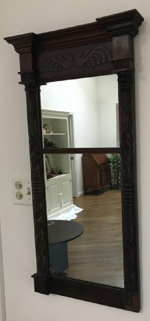 Antique 19th C American Empire Style Wall Mirror (1 of 5)