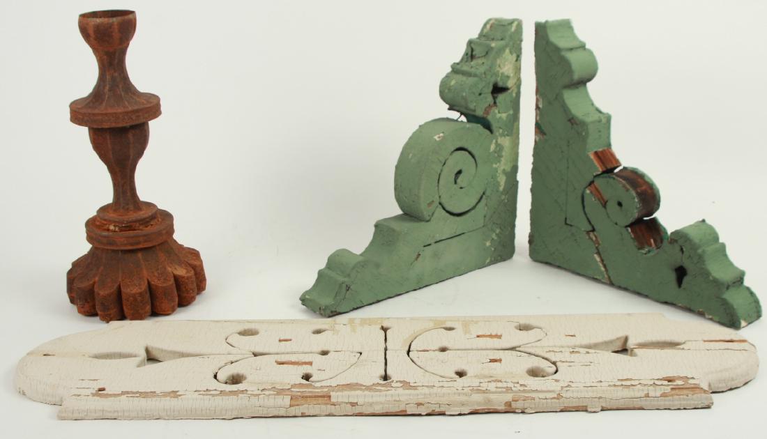 4 Pieces Victorian Architectural Salvage (1 of 4)