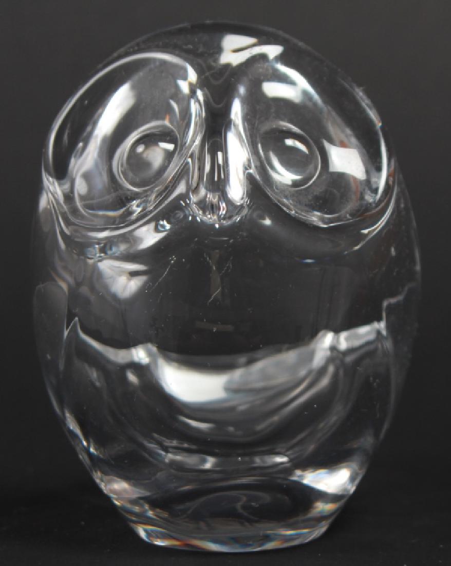 Vannes French Crystal Decorative Figural Owl (1 of 6)