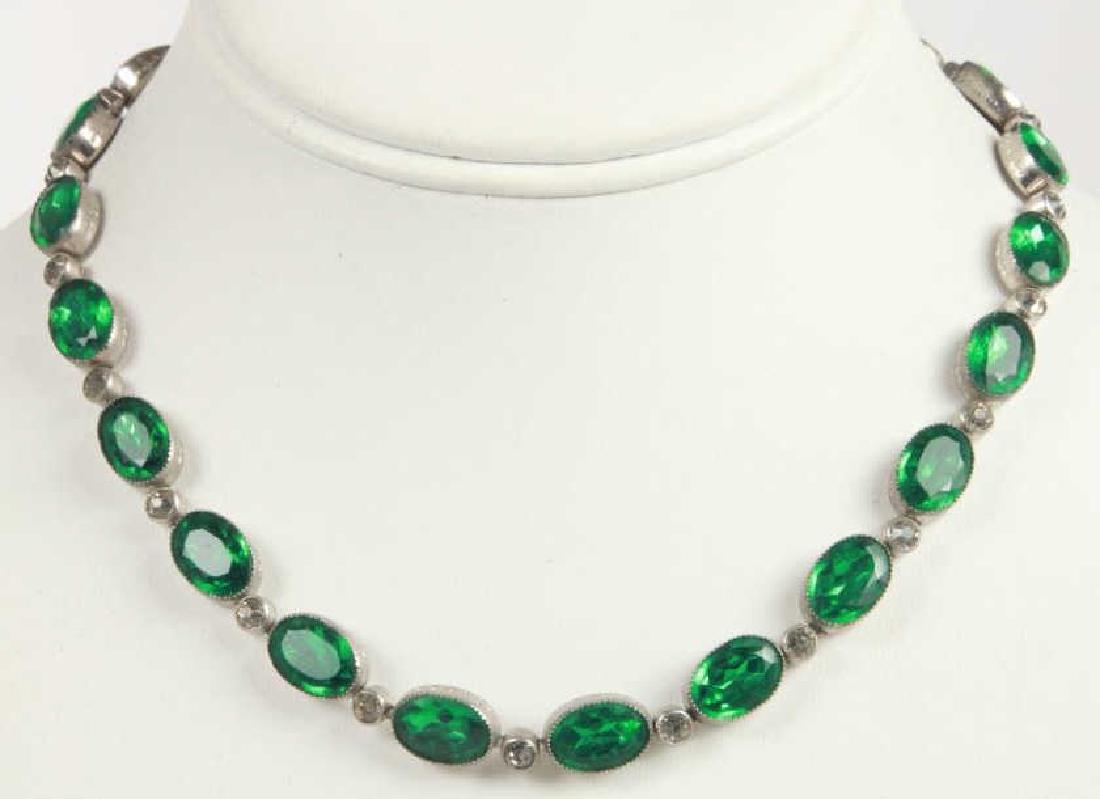 Antique Georgian Style Paste Riviere Necklace (1 of 5)