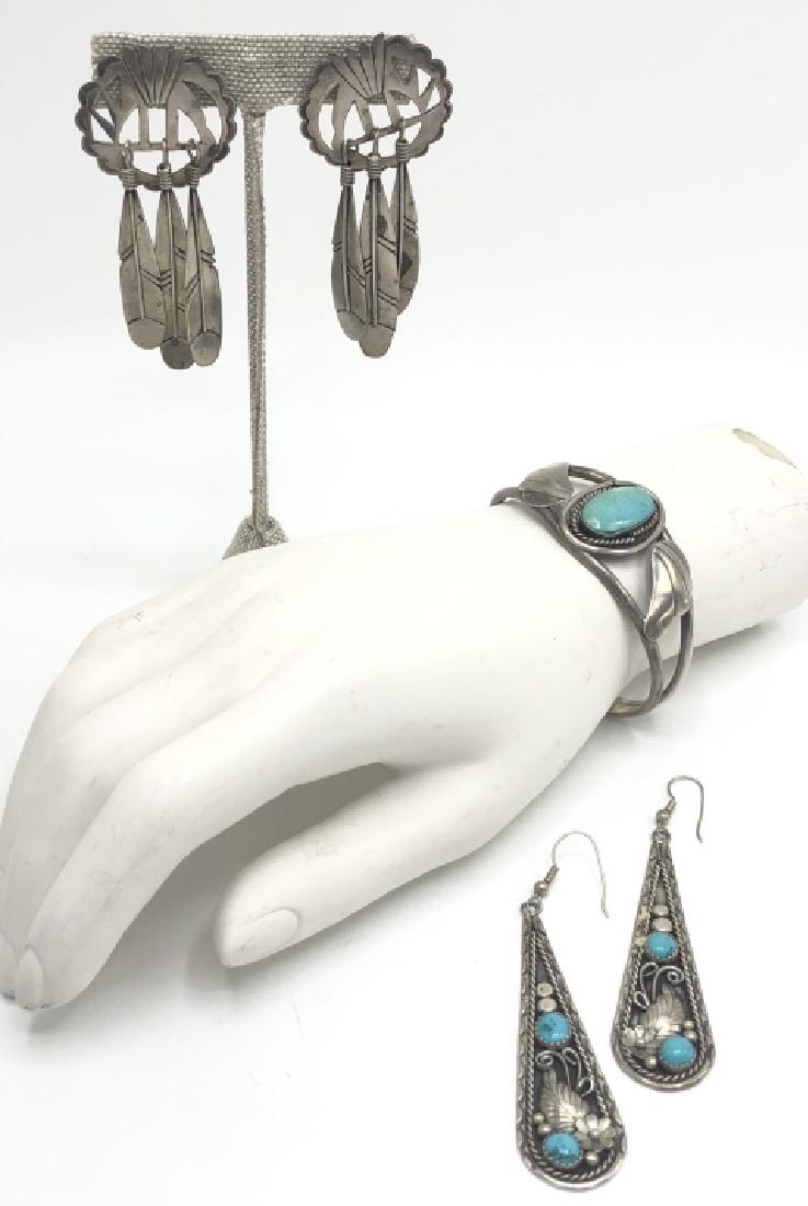 Collection of Native American Sterling Jewelry (1 of 5)