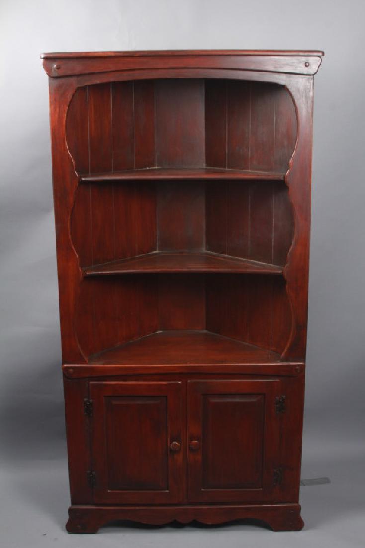 American Country Style Corner Cabinet (1 of 5)