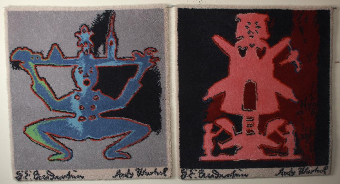 Pair Andy Warhol Mid C Modern Hanging Panels (1 of 11)