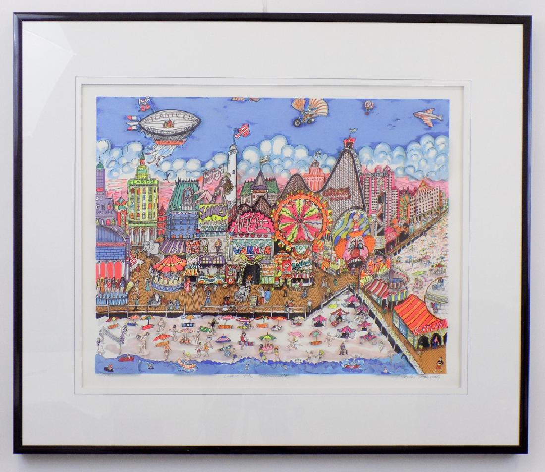 Charles Fazzino "Under the Boardwalk" Serigraph (1 of 9)