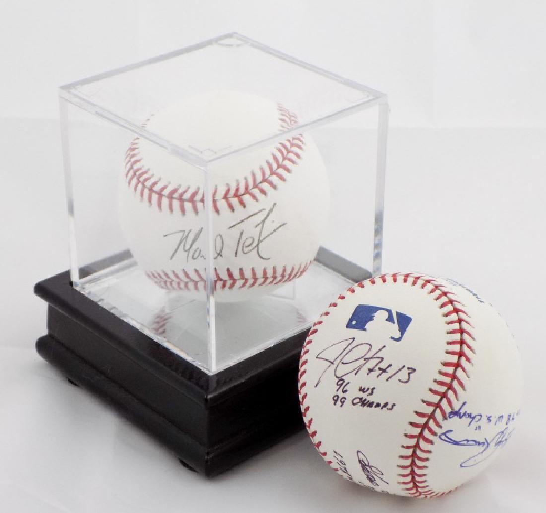 Pair of World Series Autographed Baseballs (1 of 7)