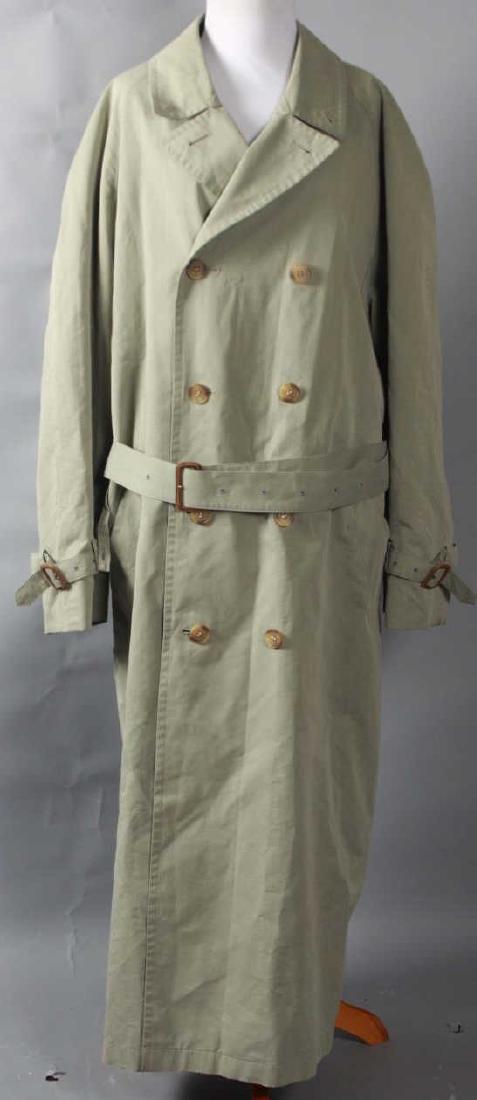 Burberry Men's Full Length Cotton Trench Coat (1 of 12)
