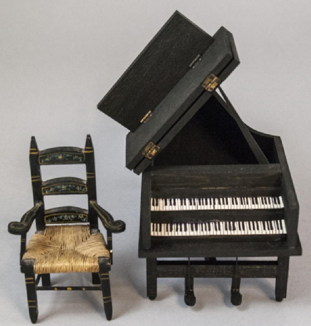 Antique Dollhouse Furniture Group Incld. Tynietoy (1 of 8)