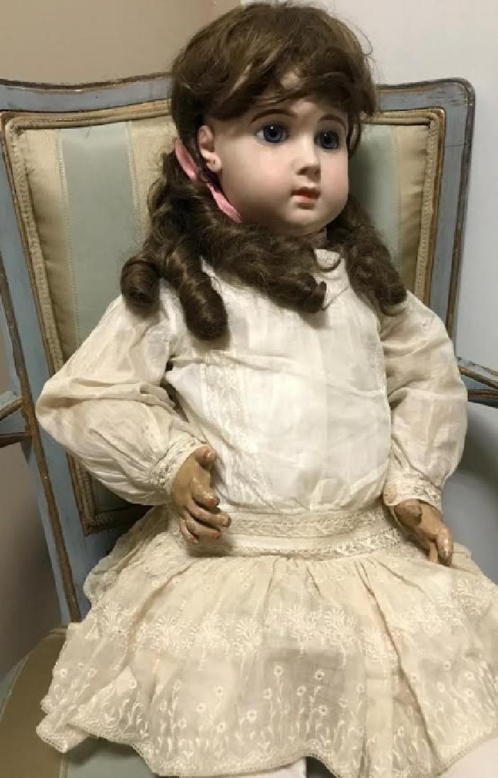 Antique 19th C Long Face Jumeau Triste French Doll (1 of 6)
