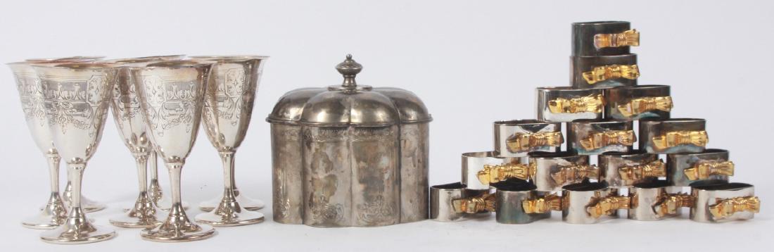 Lot Silver Plate Serve Ware & Decorative Objects (1 of 11)