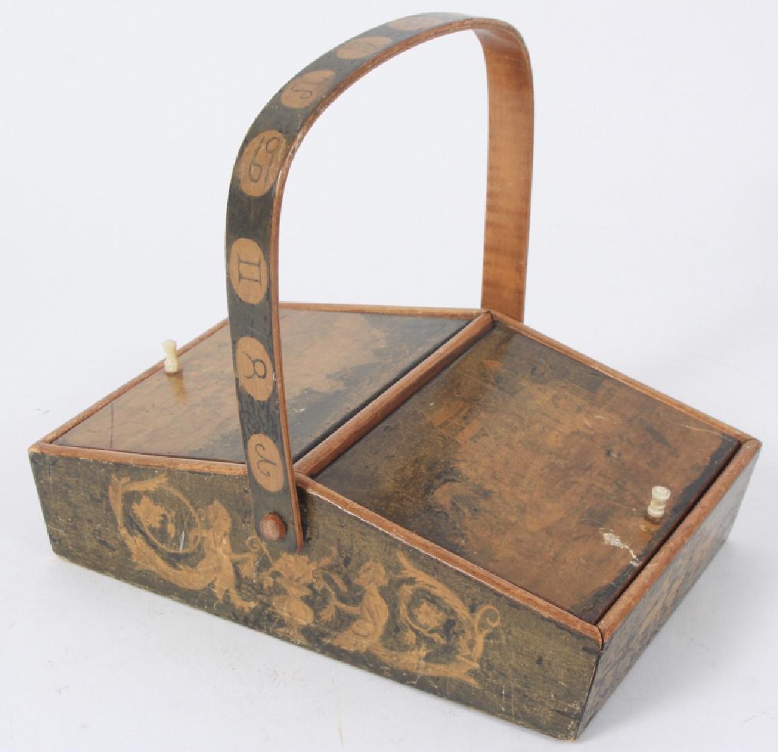 Vintage Asian Neo Classical Style Wood Sewing Box (1 of 9)