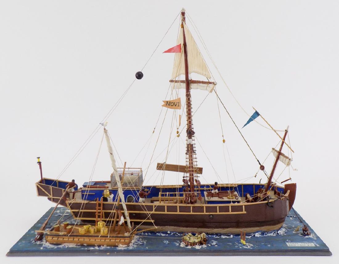 Model Roman Cargo Ship, Passengers, Cargo (1 of 8)