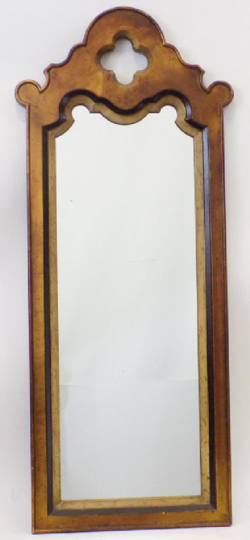 Gothic Revival Style Carved Wood & Gilt Mirror (1 of 6)