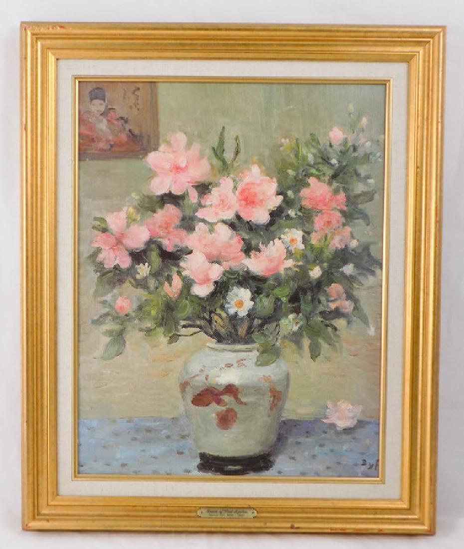 Marcel Dyf Floral Still Life Print on Canvas (1 of 7)