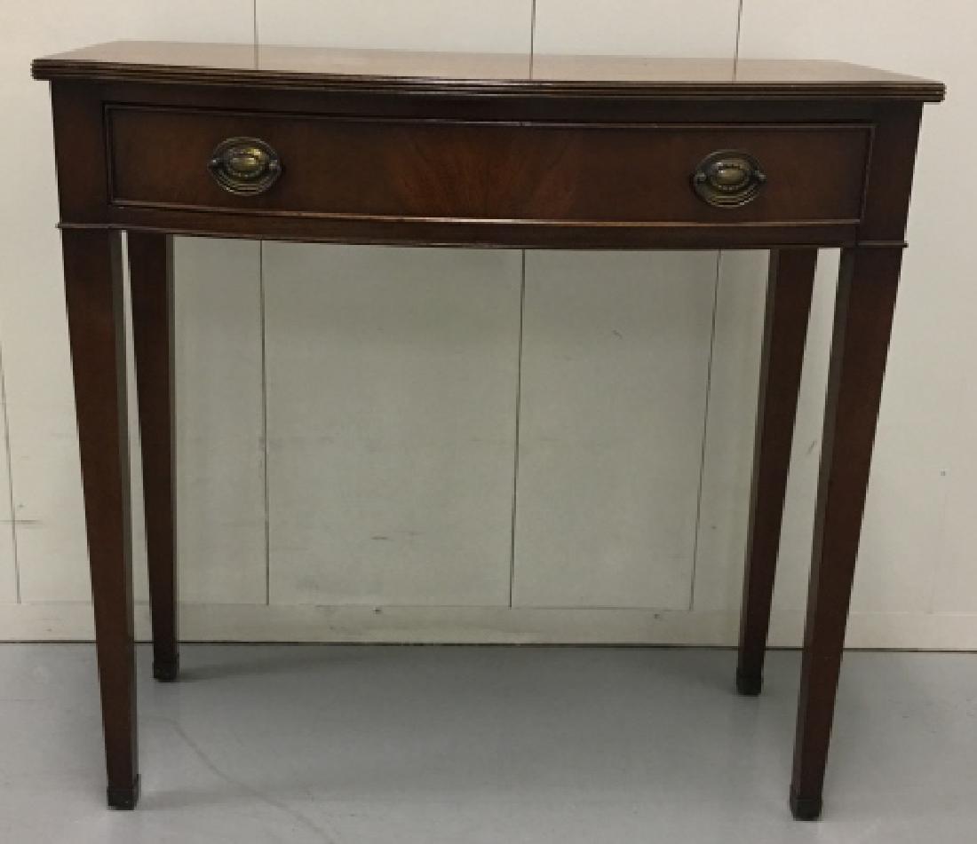 Federal Style Mahogany Console Table (1 of 5)