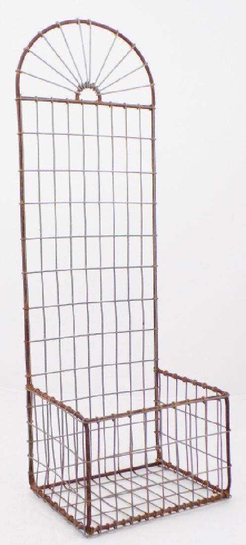 Arts & Crafts Style Hand Forged Metal Planter (1 of 5)