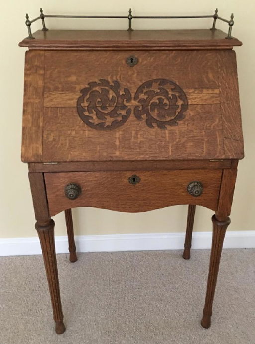 Arts Crafts Style Secretary Desk
