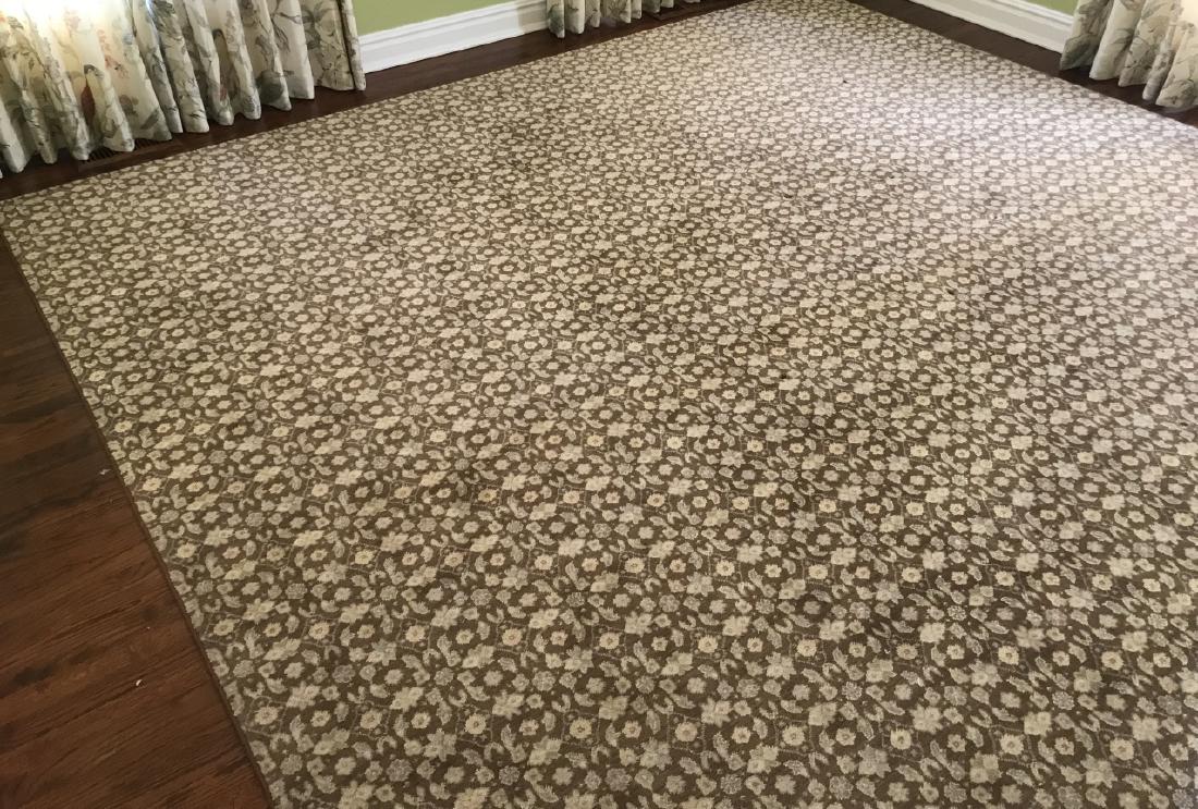 Stark Carpet Custom Made Floral Leaf Design Carpet (1 of 4)