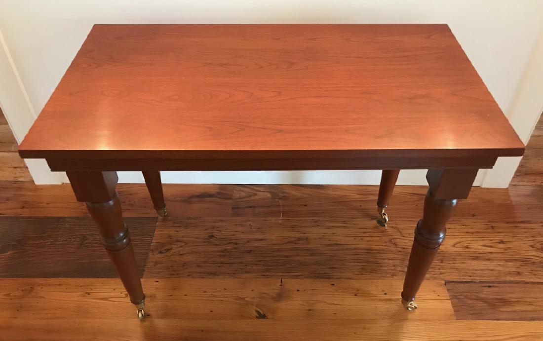 English Style Spindle Leg Console Table (1 of 4)