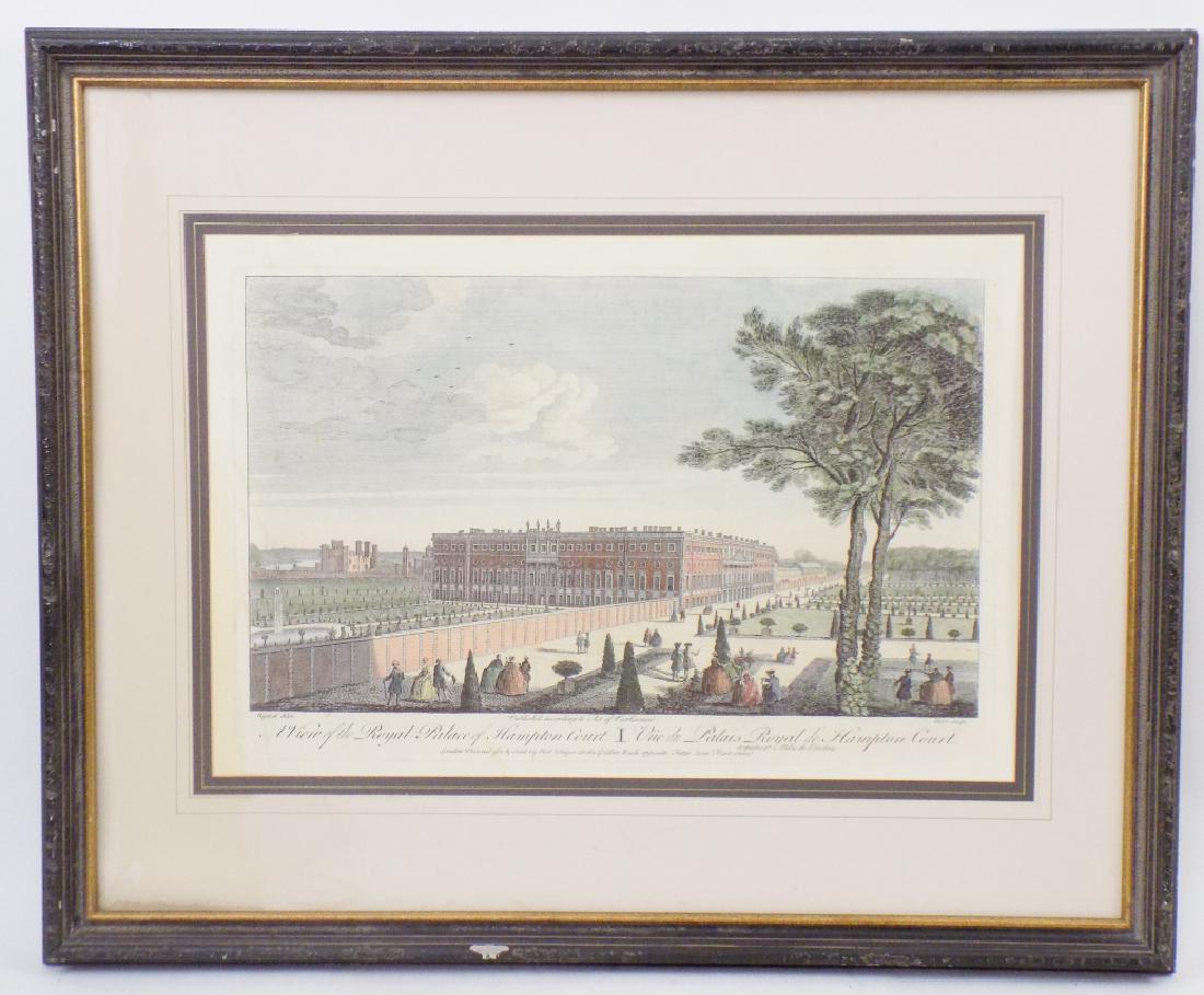 Large Framed Print of England's Hampton Court (1 of 8)