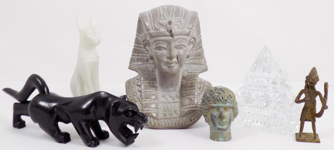 Collection of Egyptian Themed Decorative Objects (1 of 6)
