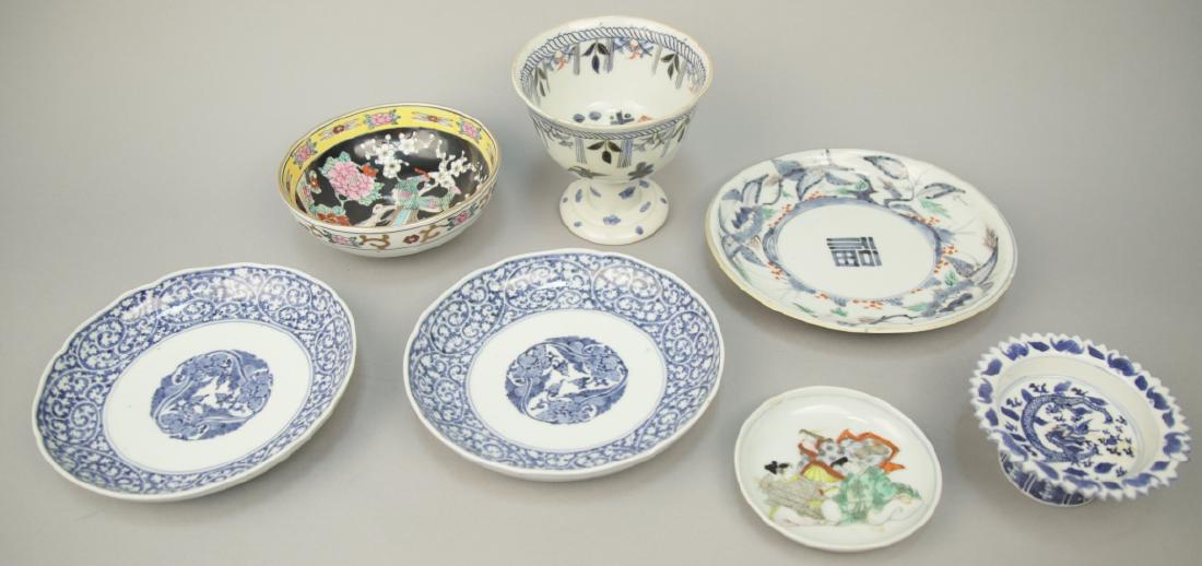Lot of Japanese & Chinese Porcelain Serve Ware (1 of 10)