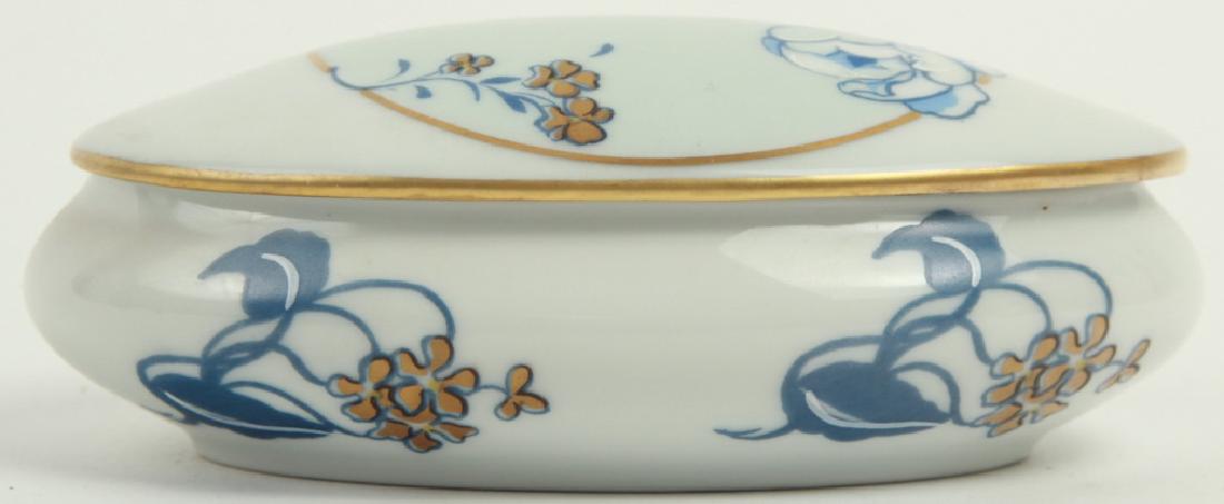 Limoges Castle Covered Trinket Box Deco Design (1 of 5)