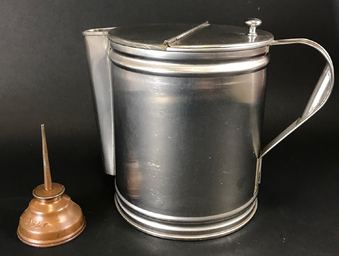 Vintage Copper and Aluminum Oil Cans (1 of 5)