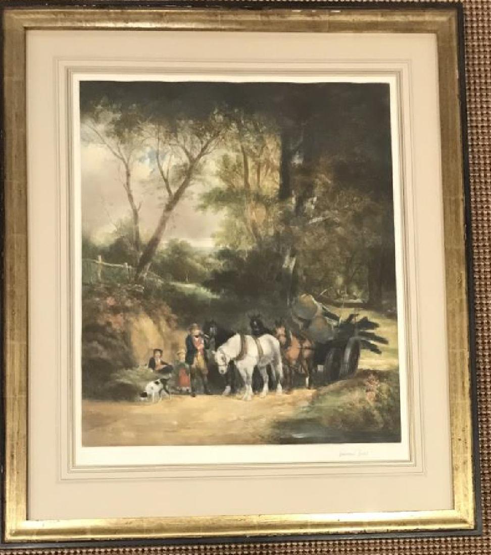 Lawrence Josset Framed Print Wooded Landscape (1 of 3)