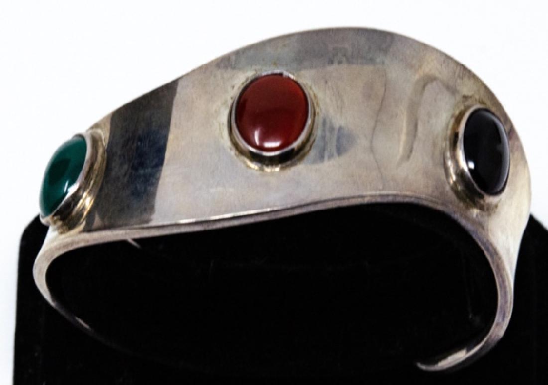 Vintage Mexico Sterling Silver Cuff Bracelet (1 of 6)