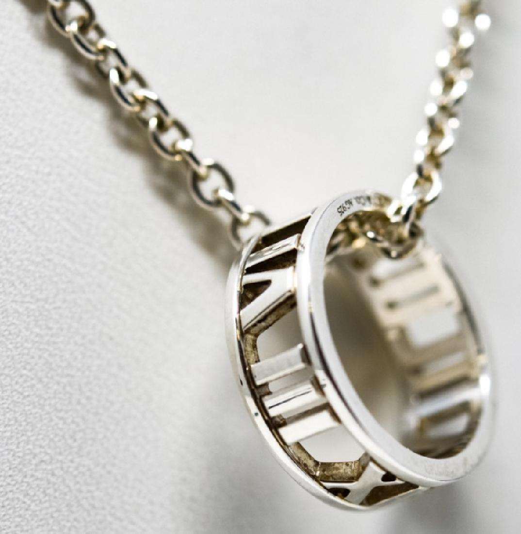 Tiffany & Co Sterling Silver Ring on Chain (1 of 7)