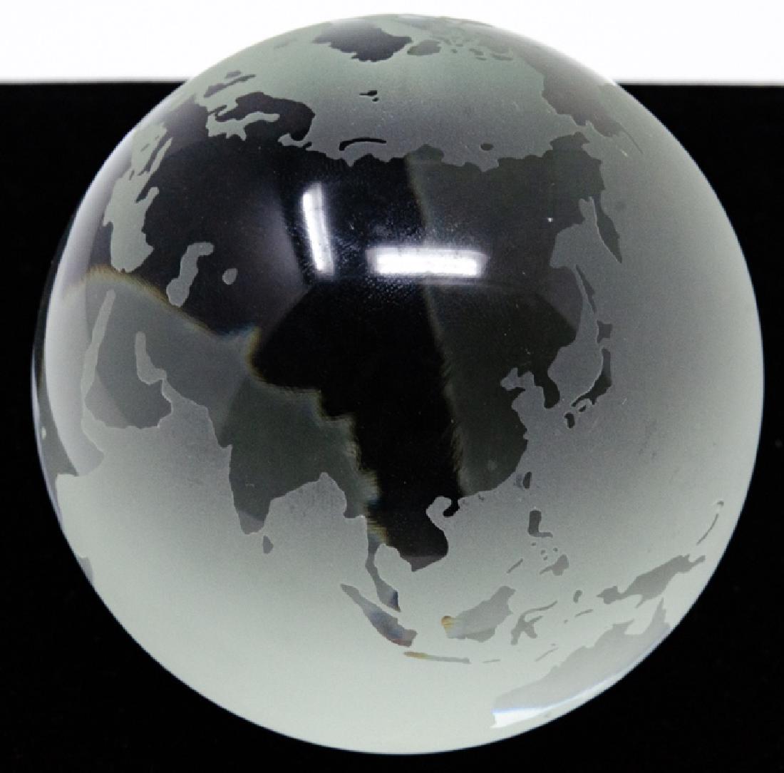 Tiffany & Co. Crystal Globe Paperweight (1 of 6)