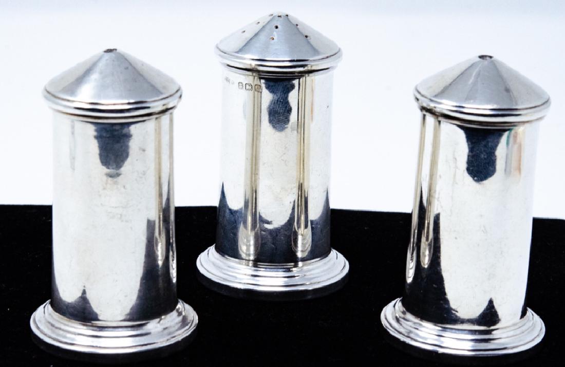 3 English Sterling Silver Salt and Pepper Shakers (1 of 7)
