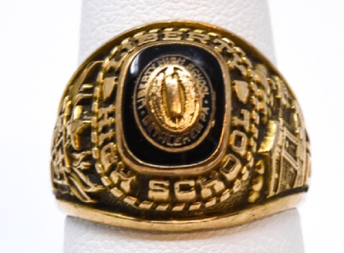 Vintage 10kt Yellow Gold Liberty High School Ring (1 of 5)