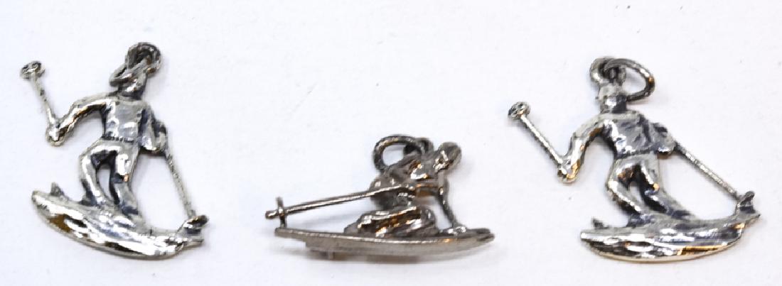 Collection of Vintage Charms - 3 Sterling Silver (1 of 5)