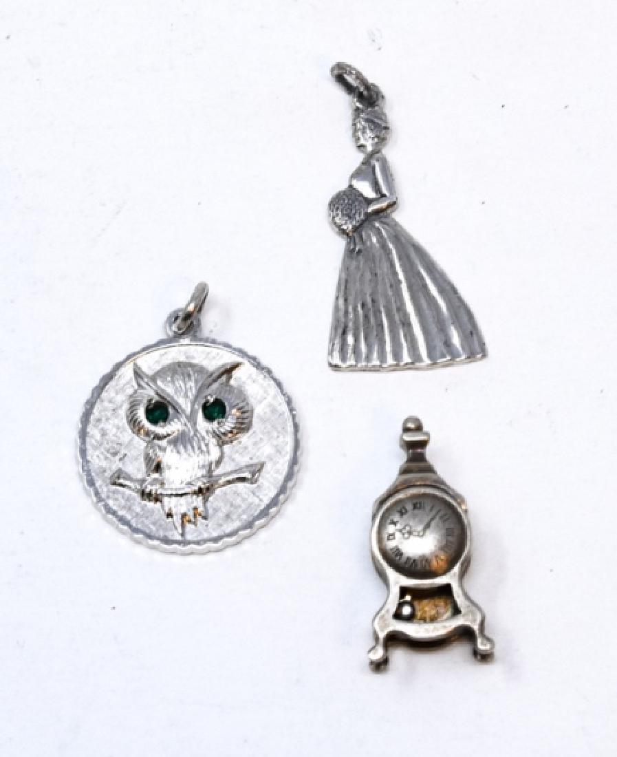 Collection of Vintage Charms - 3 Sterling Silver (1 of 4)