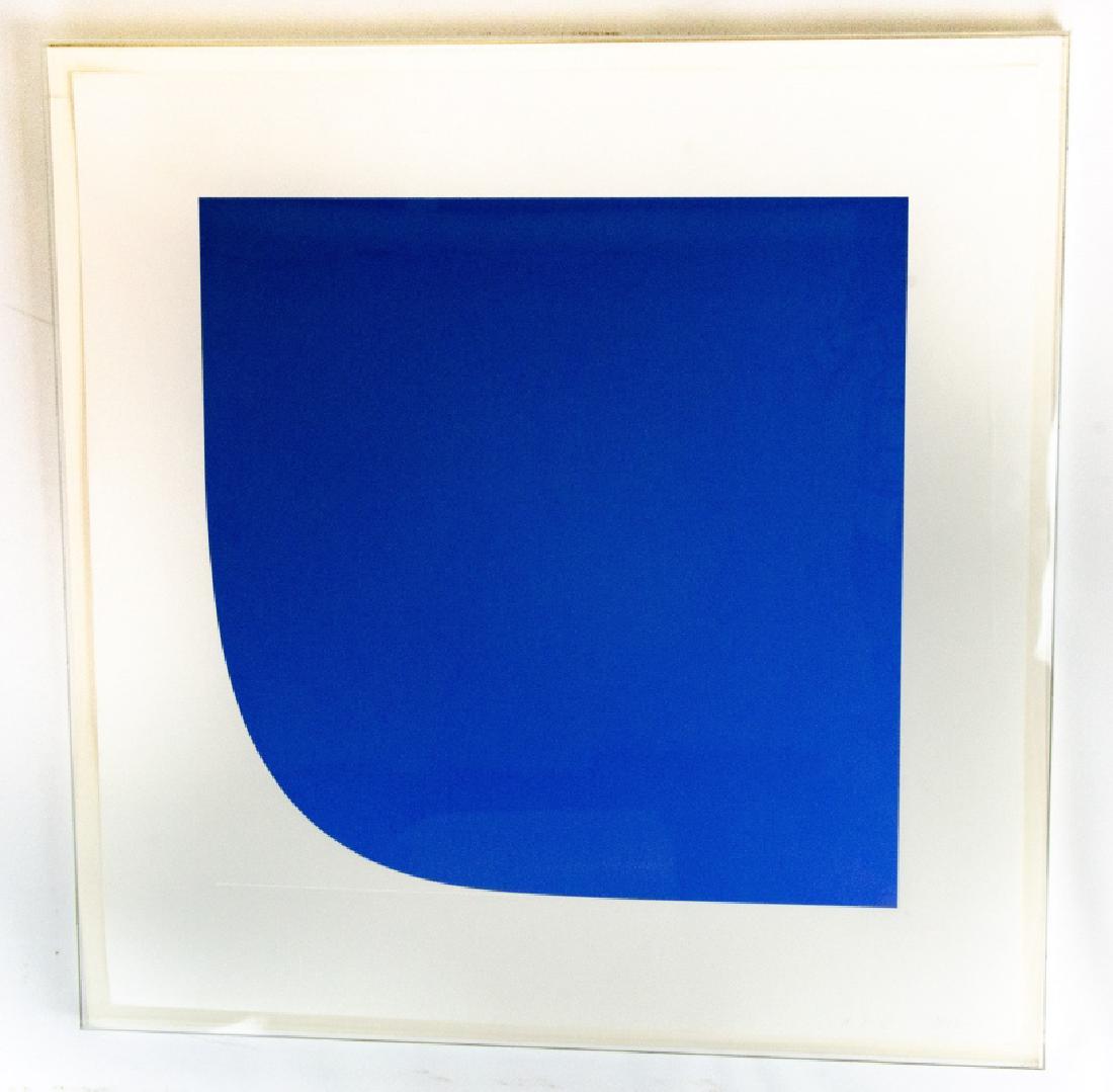 Ellsworth Kelly Signed "Blue" Lithograph (1 of 6)