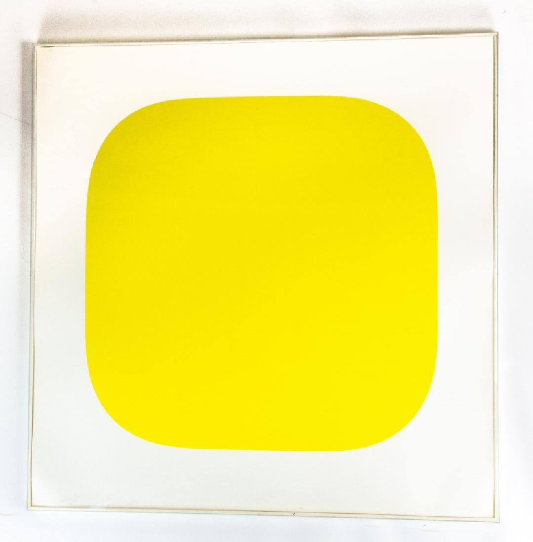 Ellsworth Kelly Signed "Yellow" Lithograph (1 of 6)