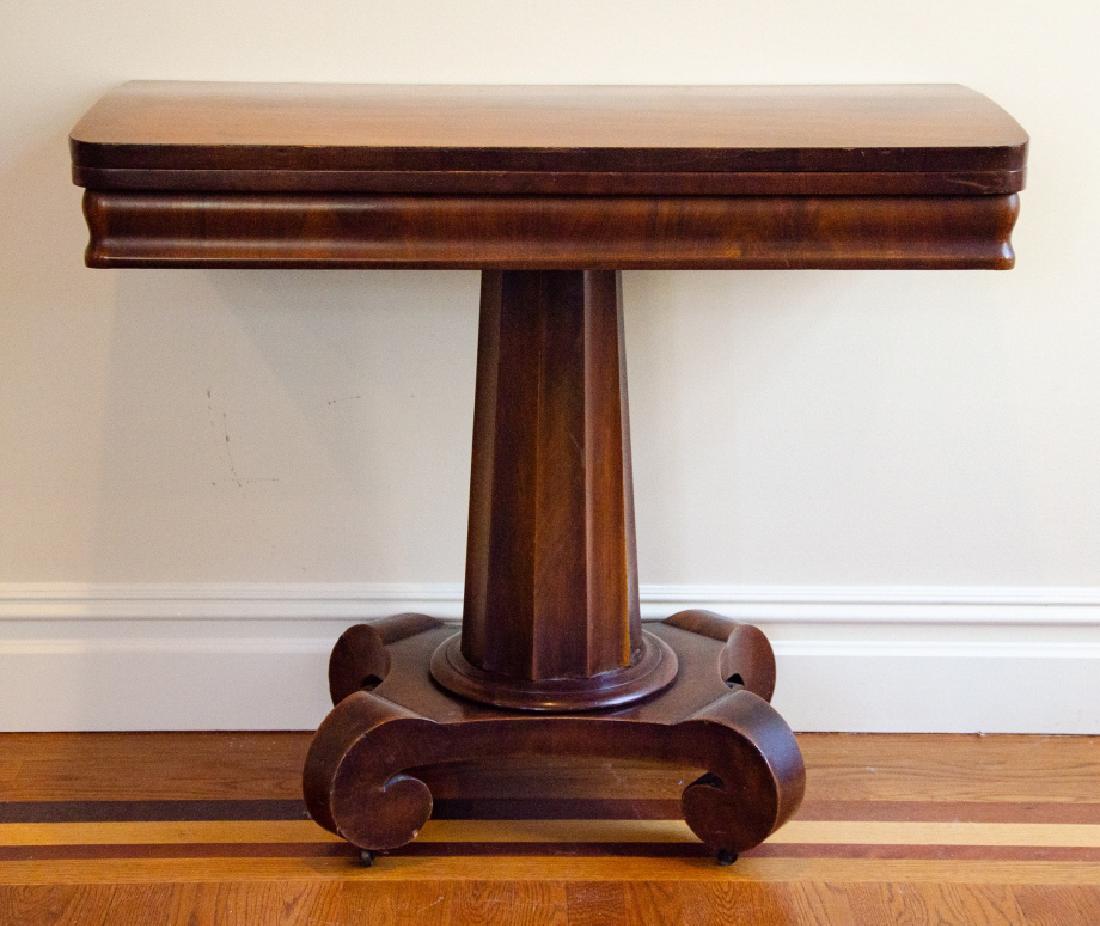 Antique 19th C American Empire Console Table (1 of 4)