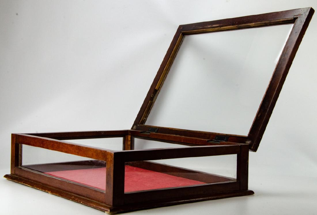 Antique Wood & Glass Counter Top Display Case (1 of 6)