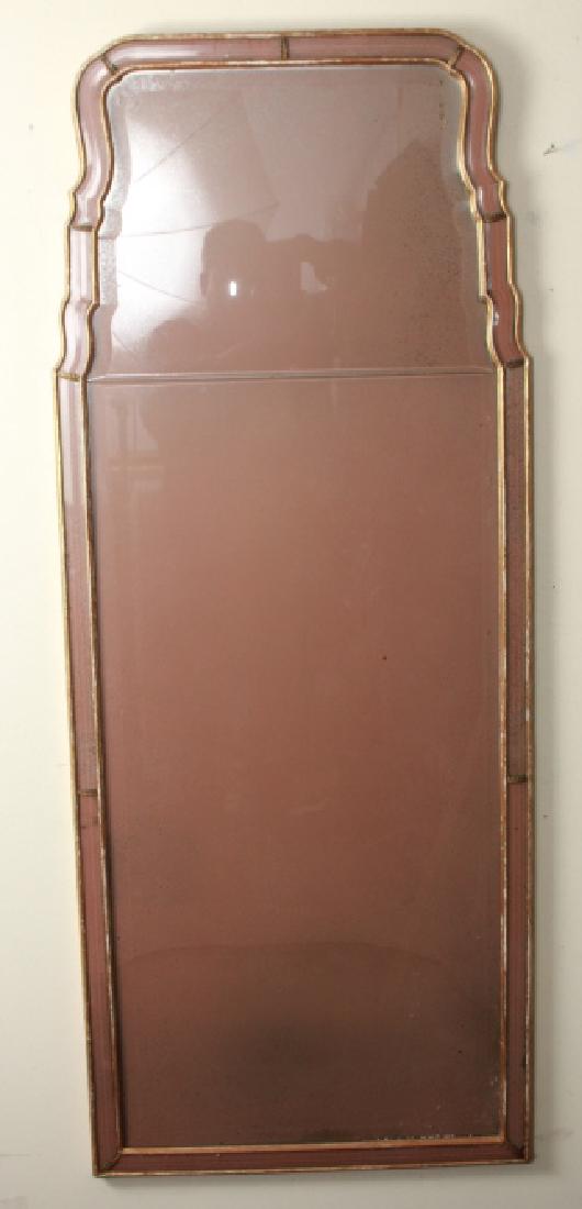 Gilt Wood Hollywood Regency Style Pier Mirror (1 of 7)