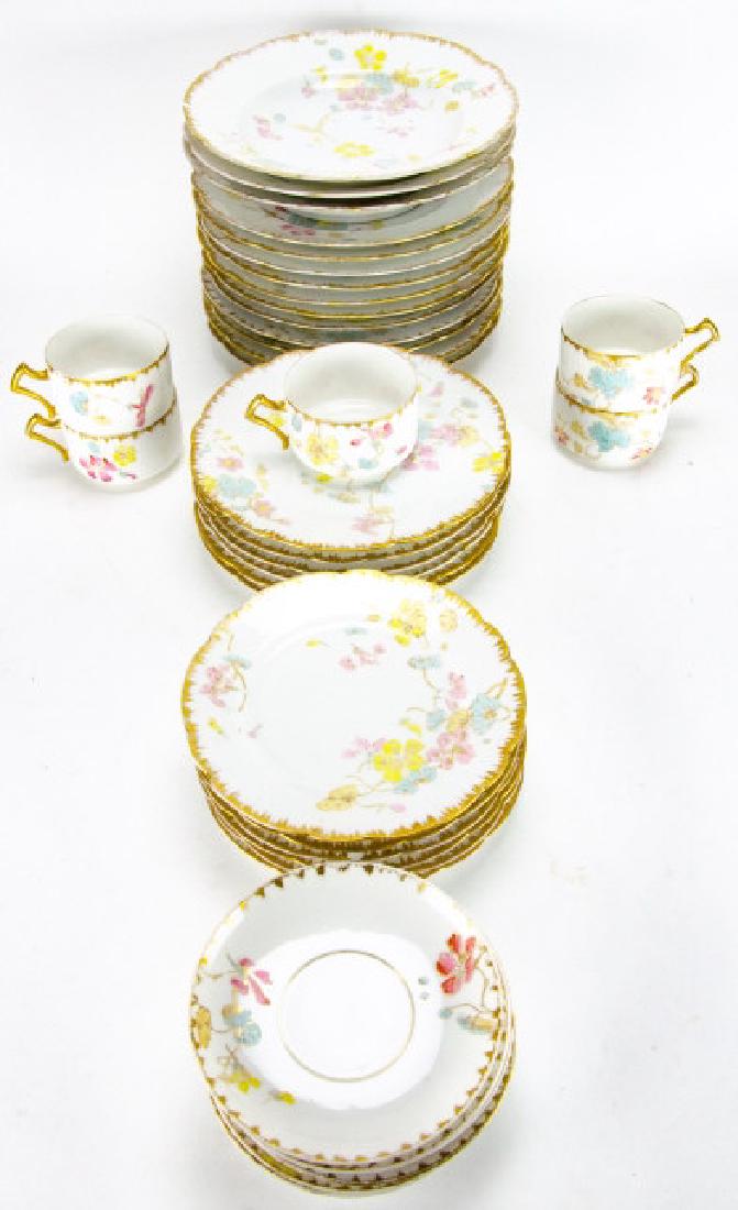 Antique D & C Limoges French Porcelain Dish Set (1 of 8)
