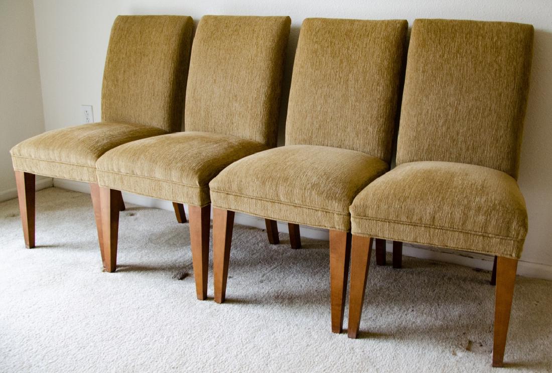 4 Upholstered Parsons Style Dining / Side Chairs (1 of 6)