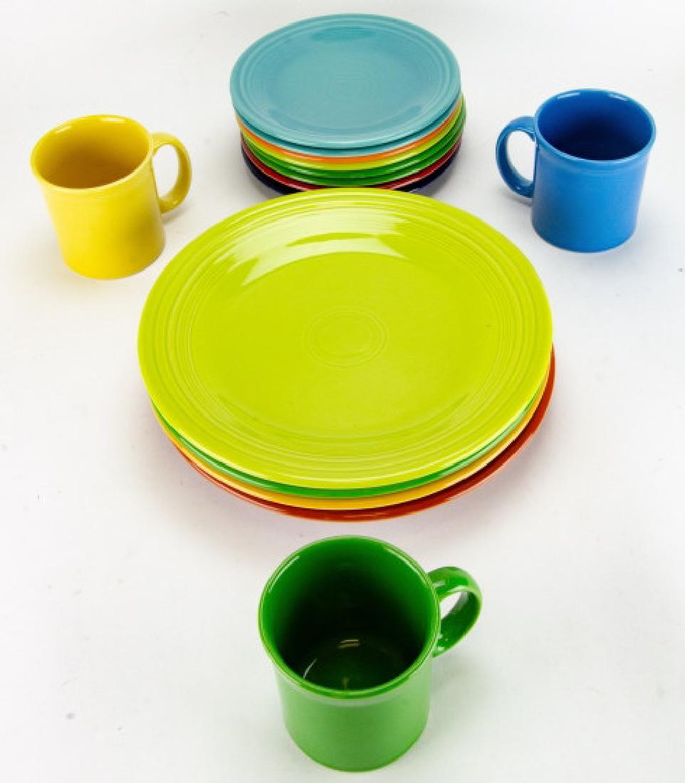 Vintage H. Laughlin Fiesta Ware Ceramic Dinnerware (1 of 5)