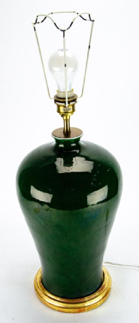 Asian Enameled Porcelain Vase Form Table Lamp (1 of 5)