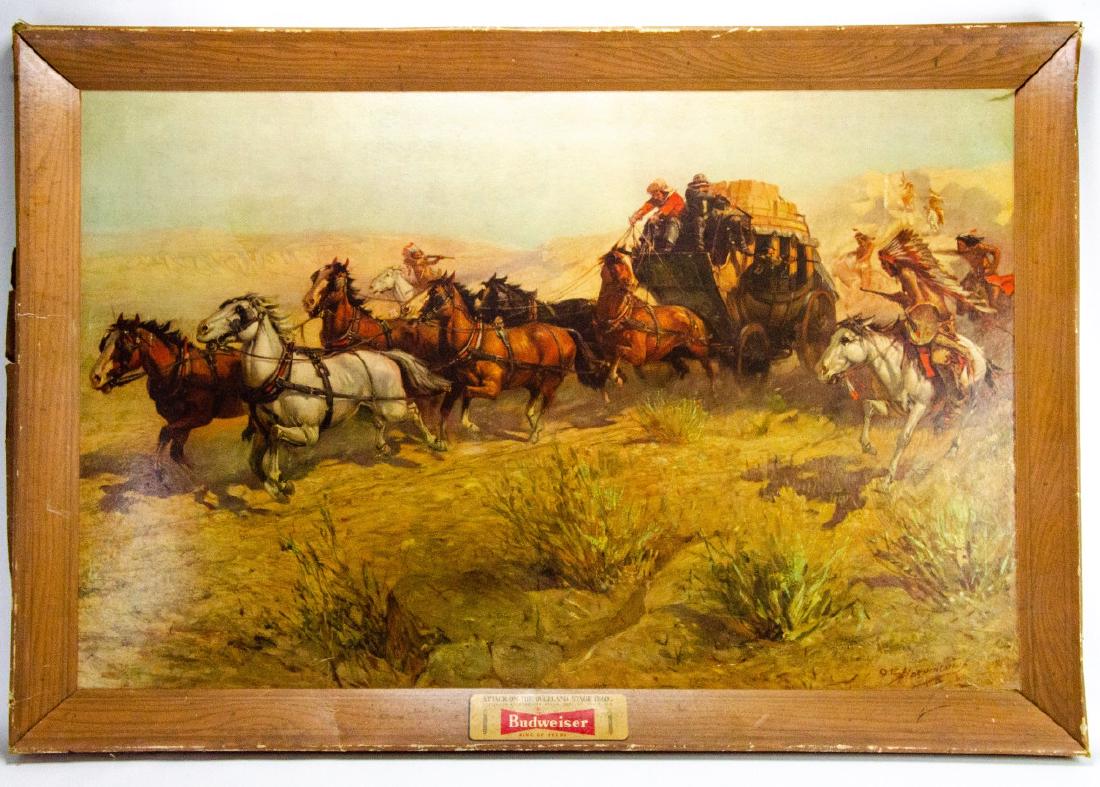 Budweiser Attack On The Overland Stage 1860 (1 of 8)