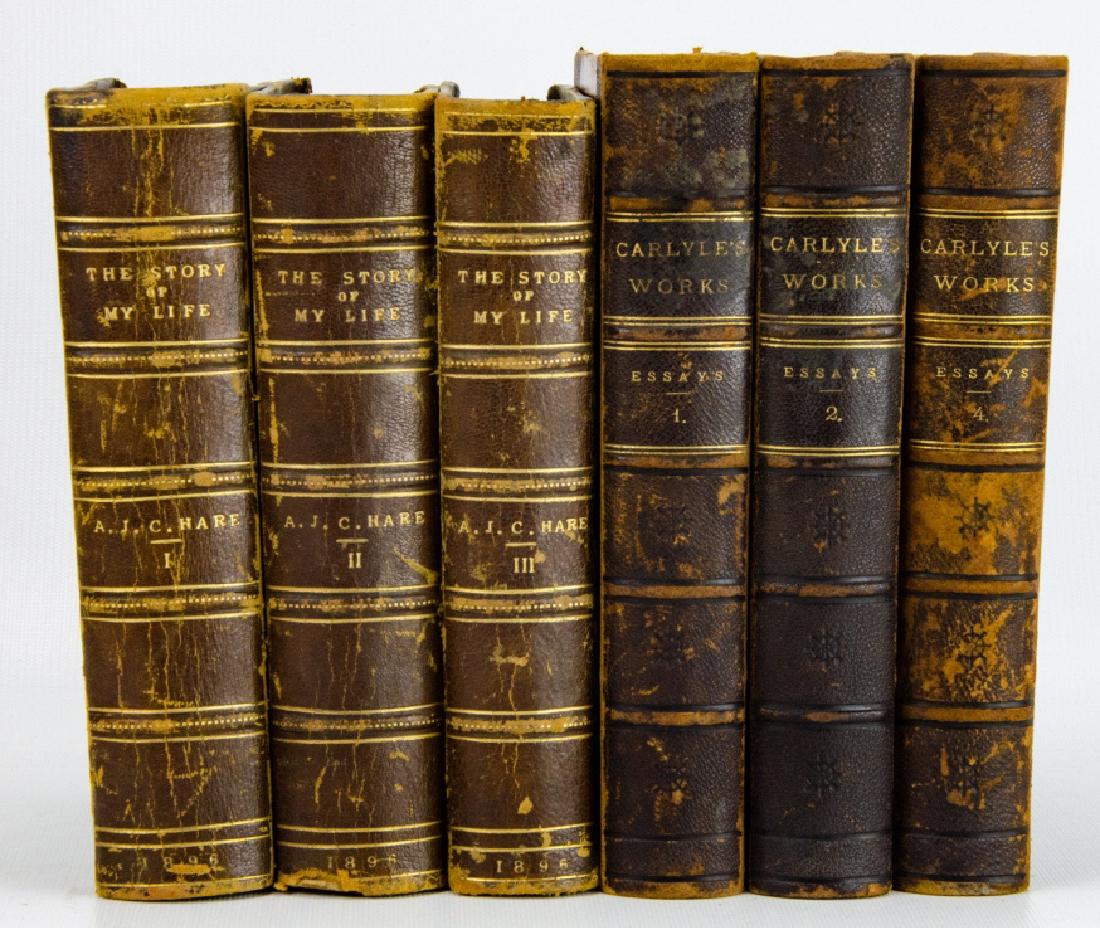 2 Augustus Hare + Thomas Caryle 3 Volume Sets (1 of 11)