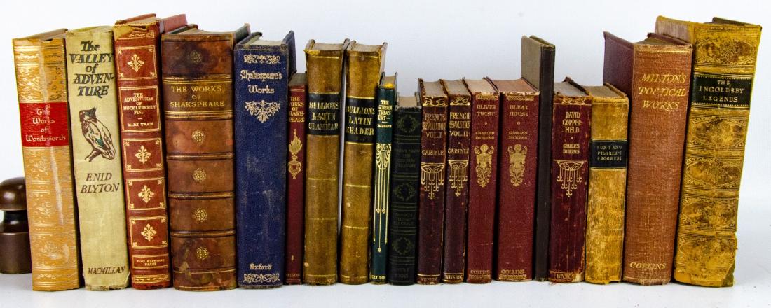 Lot of Antique Books, Mixed Topics, Mixed Authors (1 of 4)
